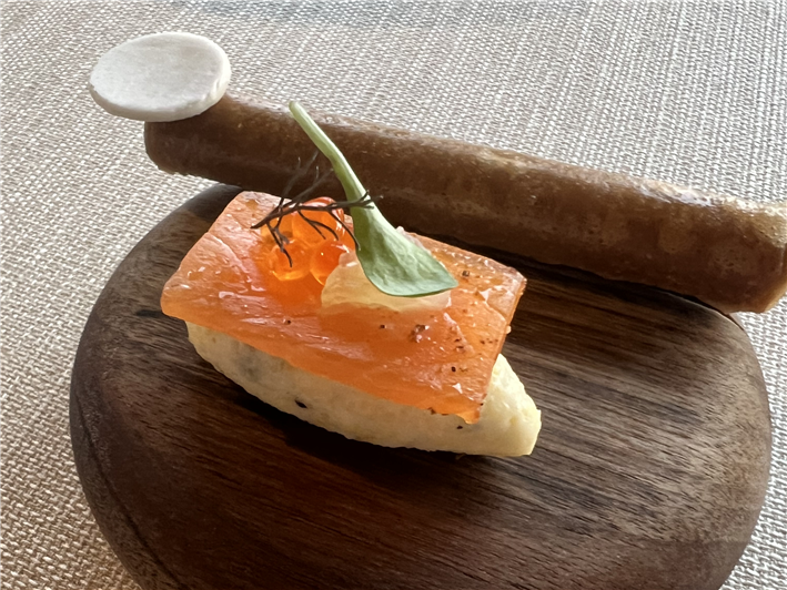 initial canapes